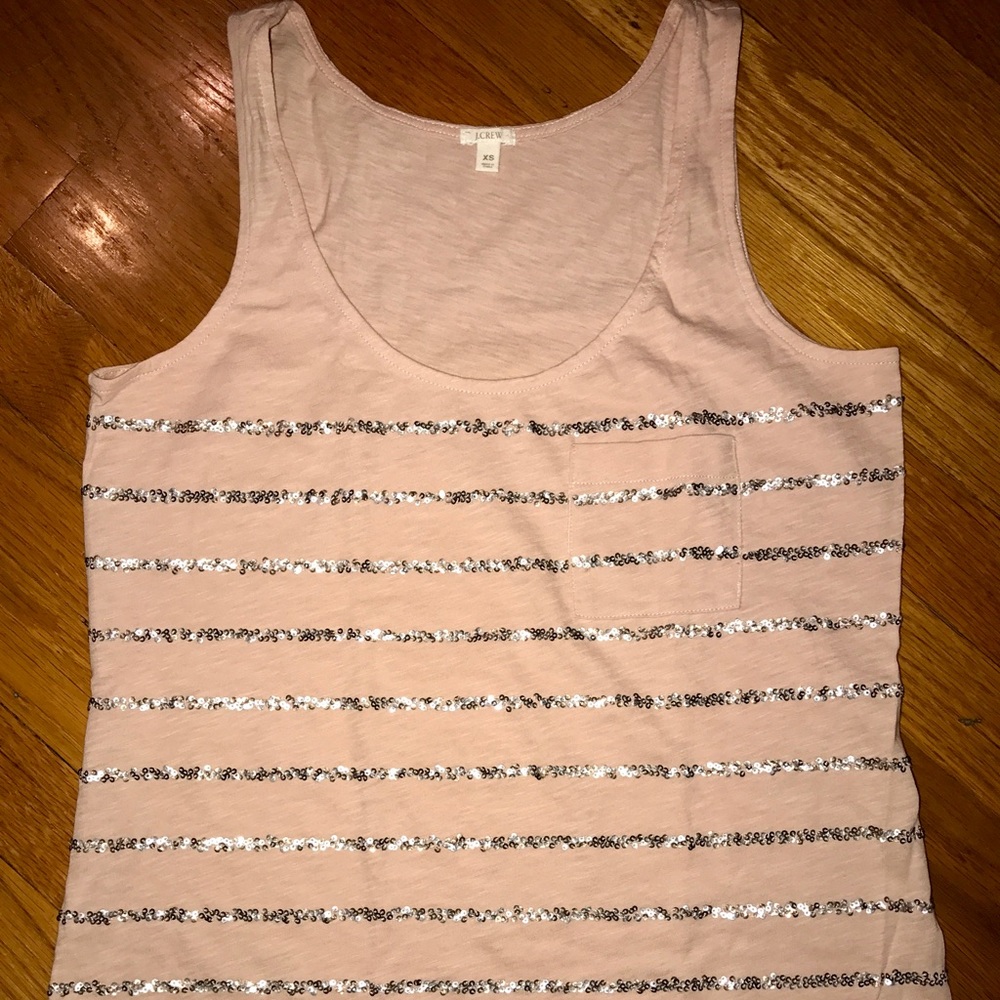 J. Crew Sequin Top